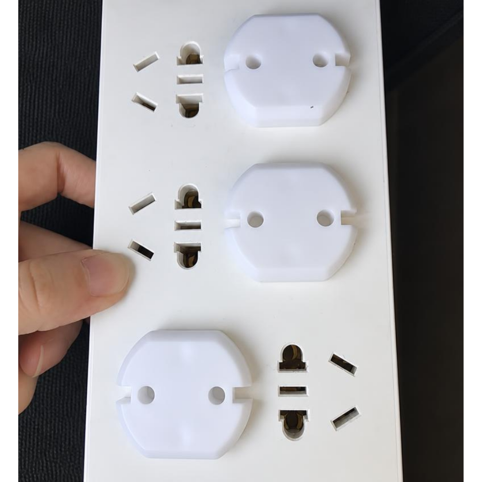 Lot de 5 Protections de Prise Électrique pour Bébé, Taille Européenne, Sécurité  pour Enfant et Bébe – image 6