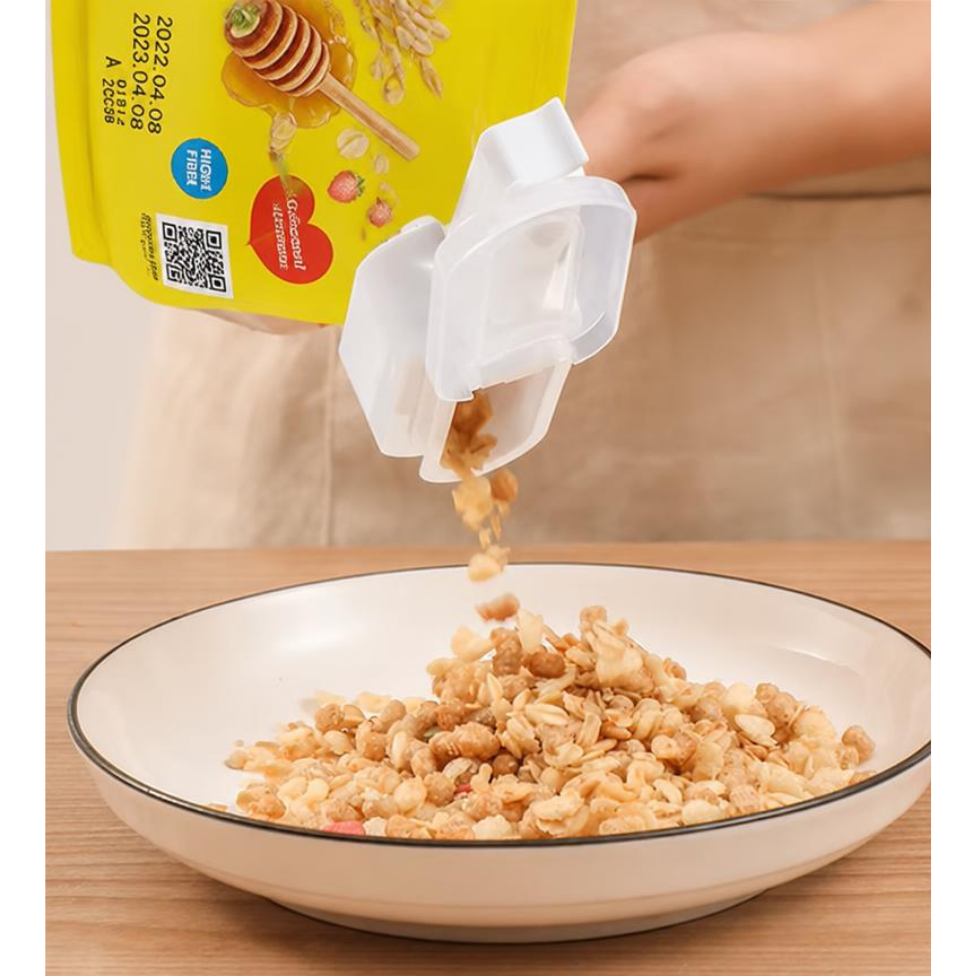 Lot de 5 Petits Clips de Scellement,Clip de Fermeture pour Sac Alimentaire,pour la Conservation des Aliments, Idéal pour le Rangement Domestique et la Cuisine – image 5
