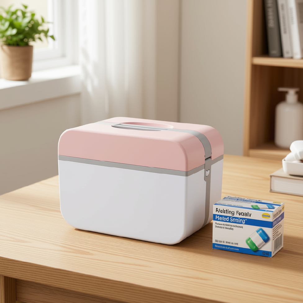 Boîte à Médicaments pour Usage Domestique,Boîte de Rangement Médicaments,Boîte de Rangement pour Premiers Soins