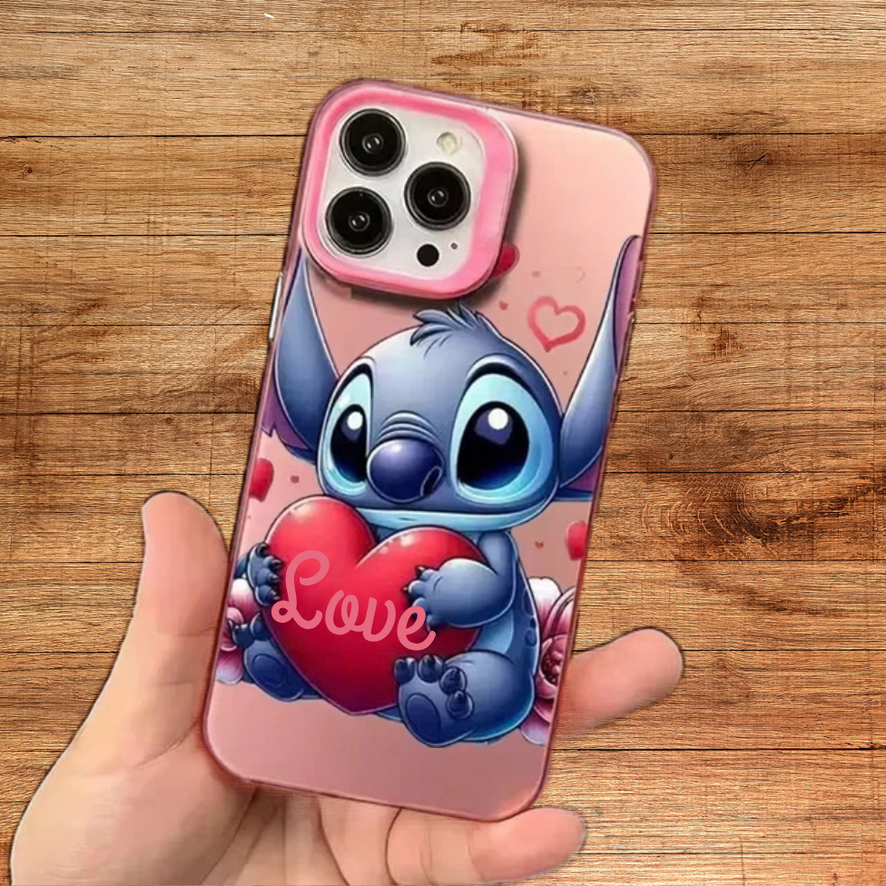 Coque de Téléphone Portable,Motif Stitch Dessin Animé, Imperméable et Souple pour Iphone 13 pro max
