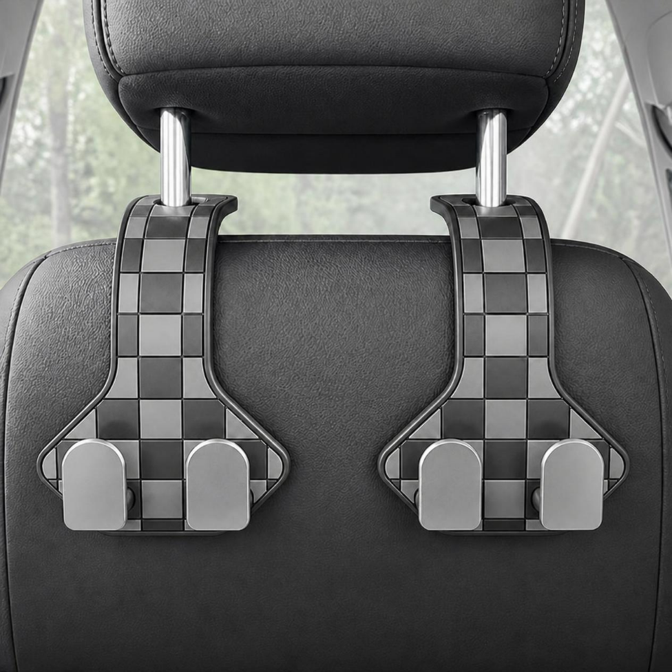 Crochet de Rangement pour Appuie-Tête et Siège Arrière, Porte-Sac à Main Voiture,Rangement et Organisateur Arrière pour le Rangement des Sacs,Accessoires Voiture