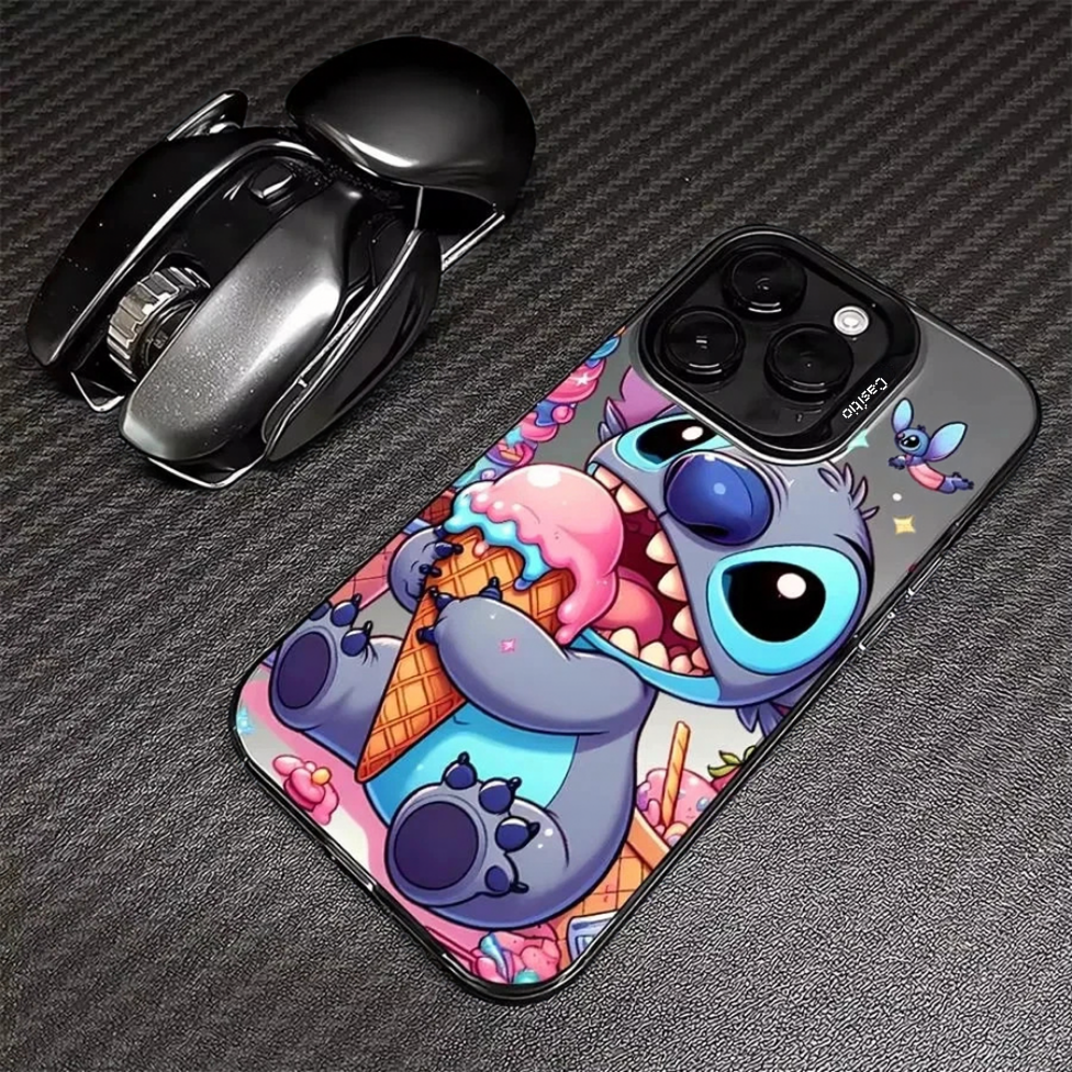 Coque de Téléphone Portable,Motif Stitch Dessin Animé, Imperméable et Souple pour Iphone 13 pro max – image 4