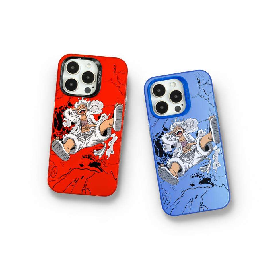 Coque de Téléphone Portable,Motif Luffy Dessin Animé, Imperméable et Souple pour Iphone 16 pro max