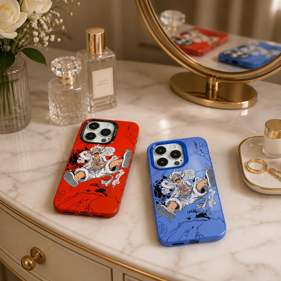 Coque de Téléphone Portable,Motif Luffy Dessin Animé, Imperméable et Souple pour Iphone 16 pro max – image 2