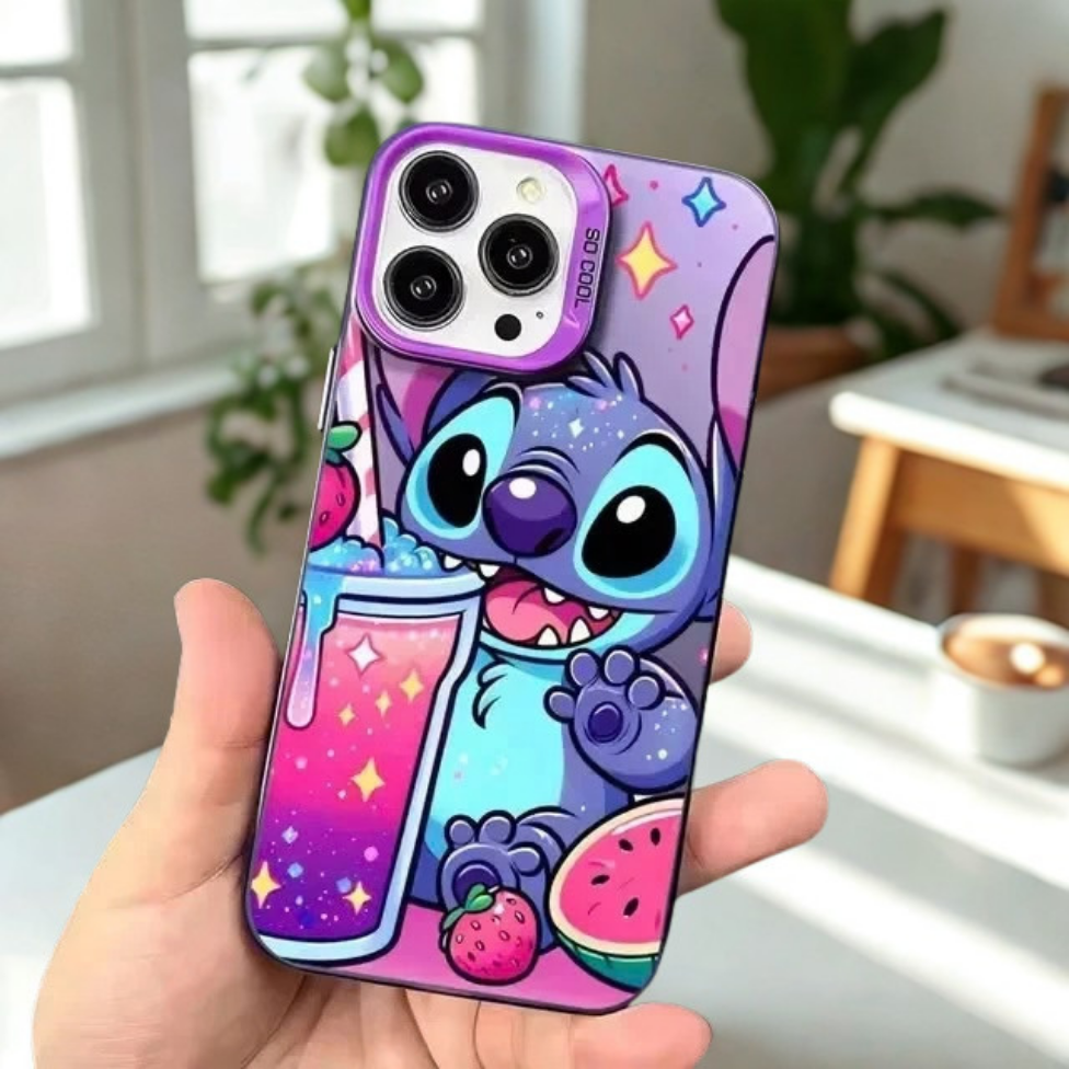 Coque de Téléphone Portable,Motif Stitch Dessin Animé, Imperméable et Souple pour Iphone 13 pro max – image 4