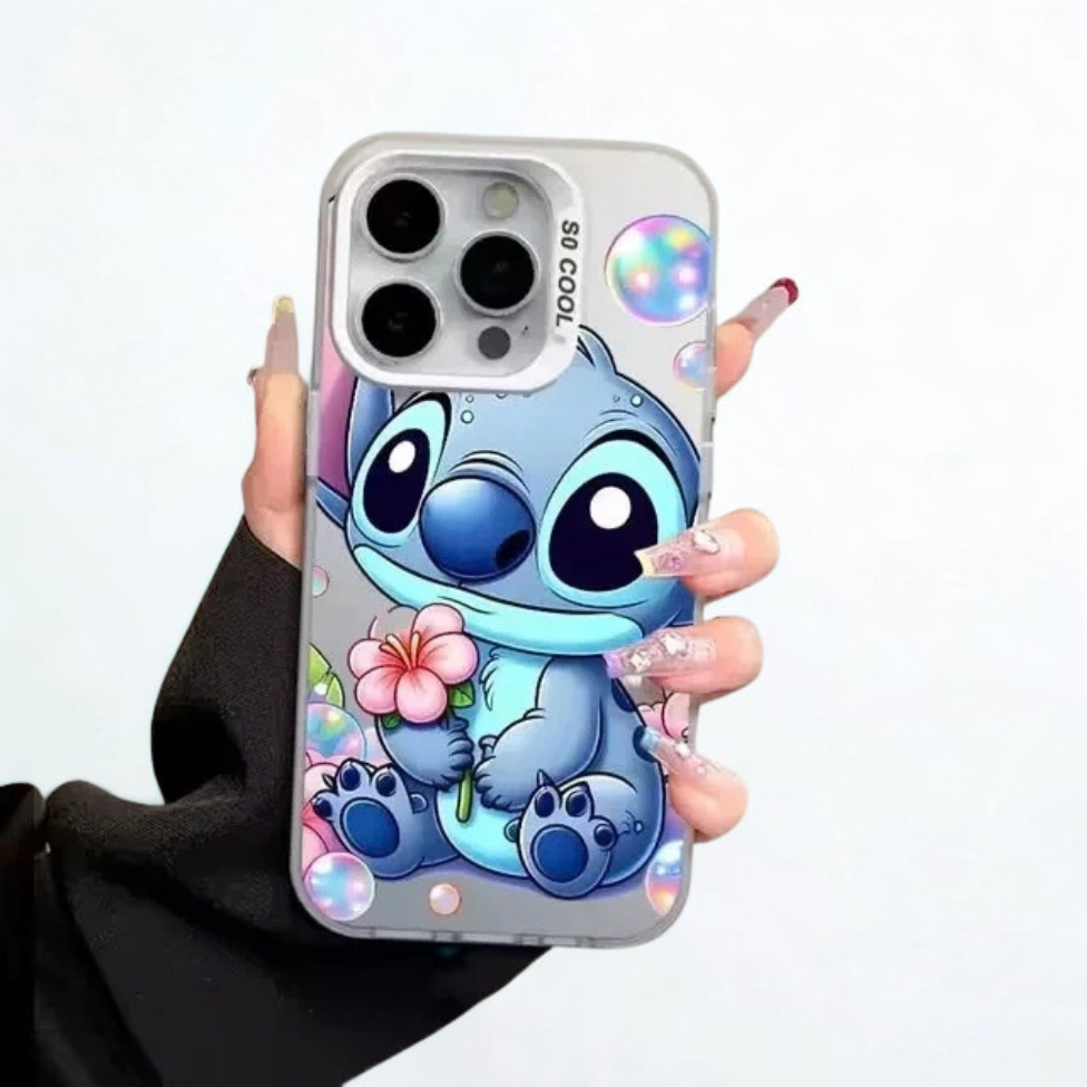 Coque de Téléphone Portable,Motif Stitch Dessin Animé, Imperméable et Souple pour Iphone 13 pro max