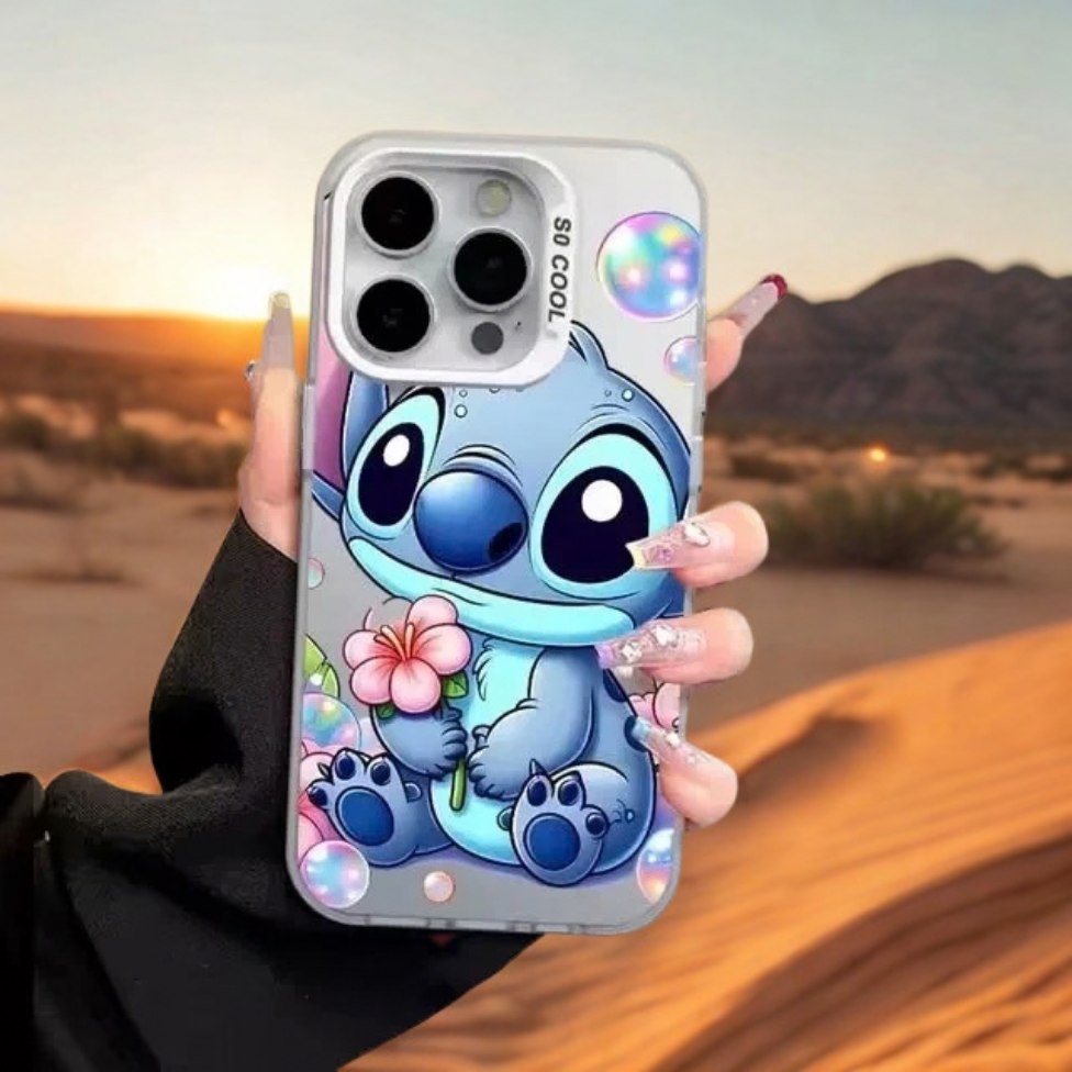 Coque de Téléphone Portable,Motif Stitch Dessin Animé, Imperméable et Souple pour Iphone 13 pro max – image 2