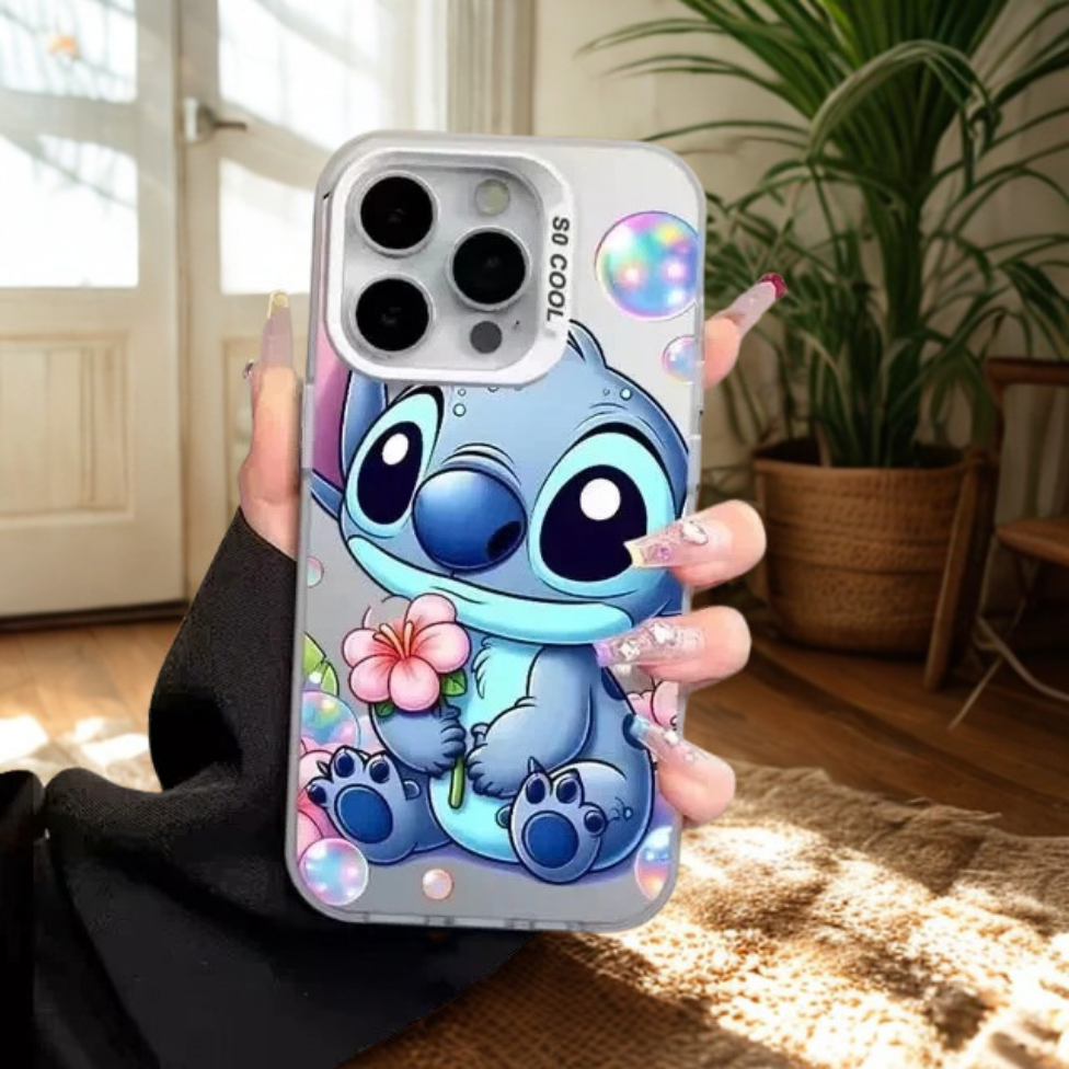 Coque de Téléphone Portable,Motif Stitch Dessin Animé, Imperméable et Souple pour Iphone 13 pro max – image 3