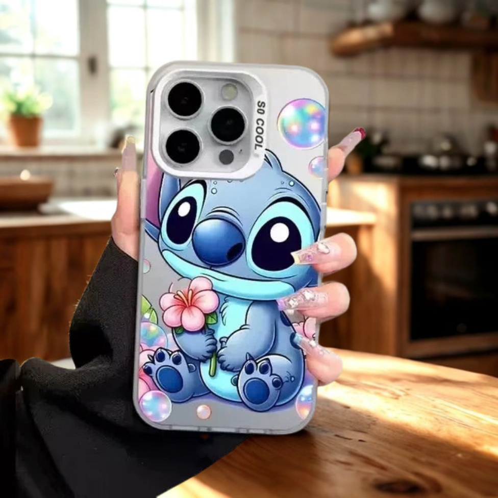 Coque de Téléphone Portable,Motif Stitch Dessin Animé, Imperméable et Souple pour Iphone 13 pro max – image 4