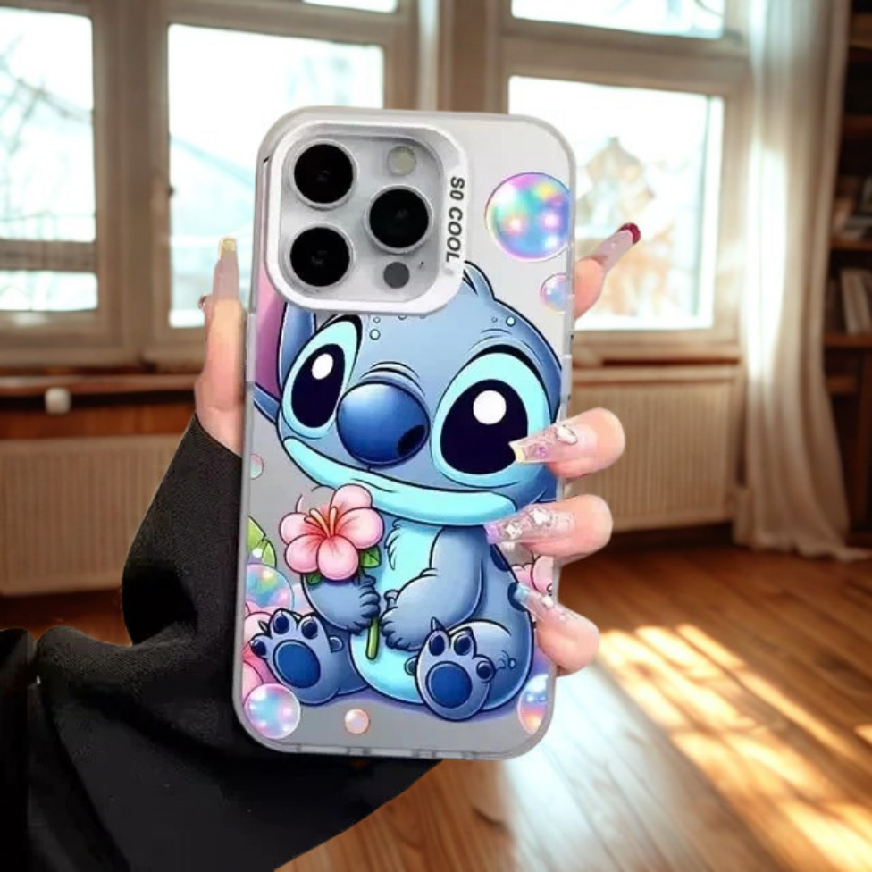 Coque de Téléphone Portable,Motif Stitch Dessin Animé, Imperméable et Souple pour Iphone 13 pro max – image 5