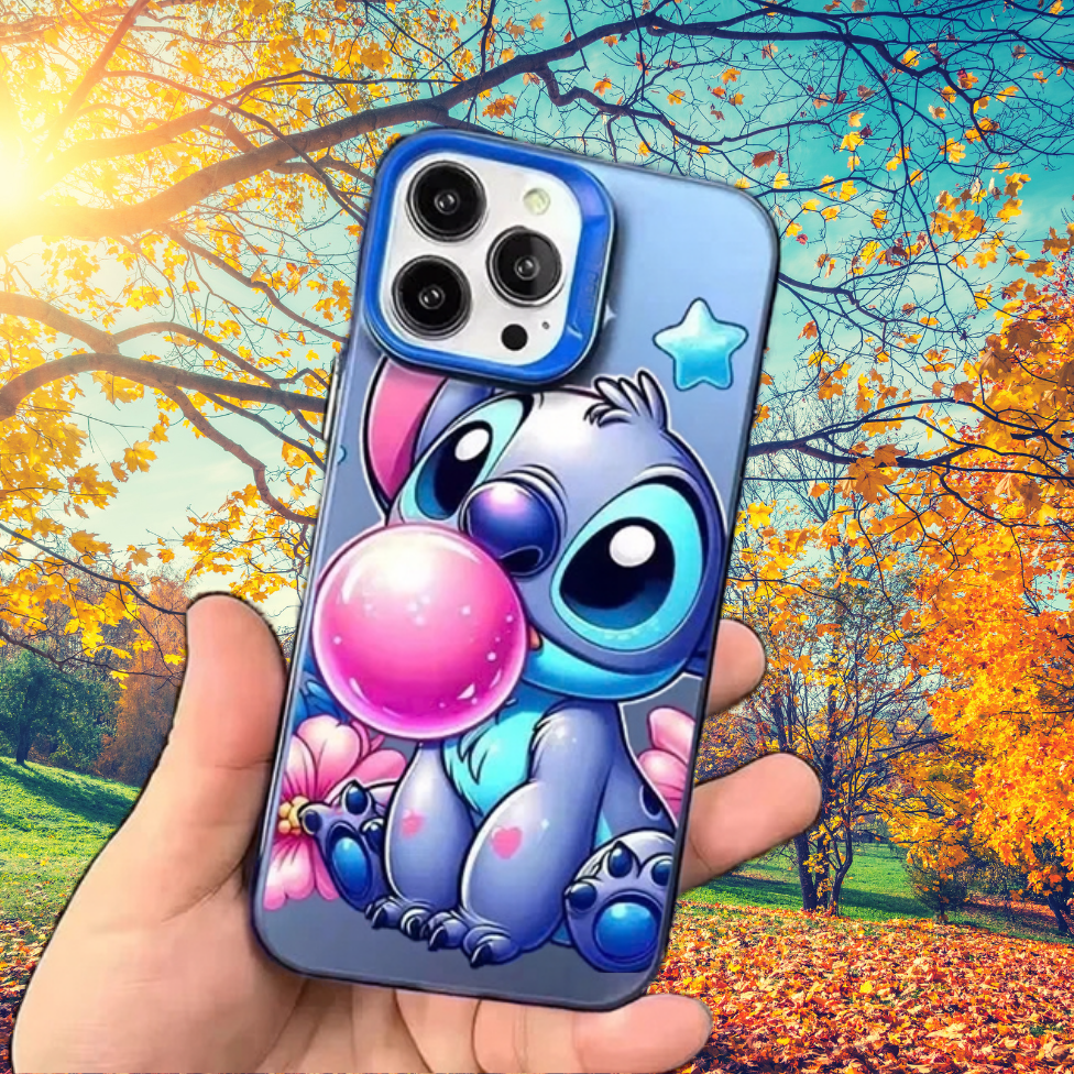 Coque de Téléphone Portable,Motif Stitch Dessin Animé, Imperméable et Souple pour Iphone 13 pro max