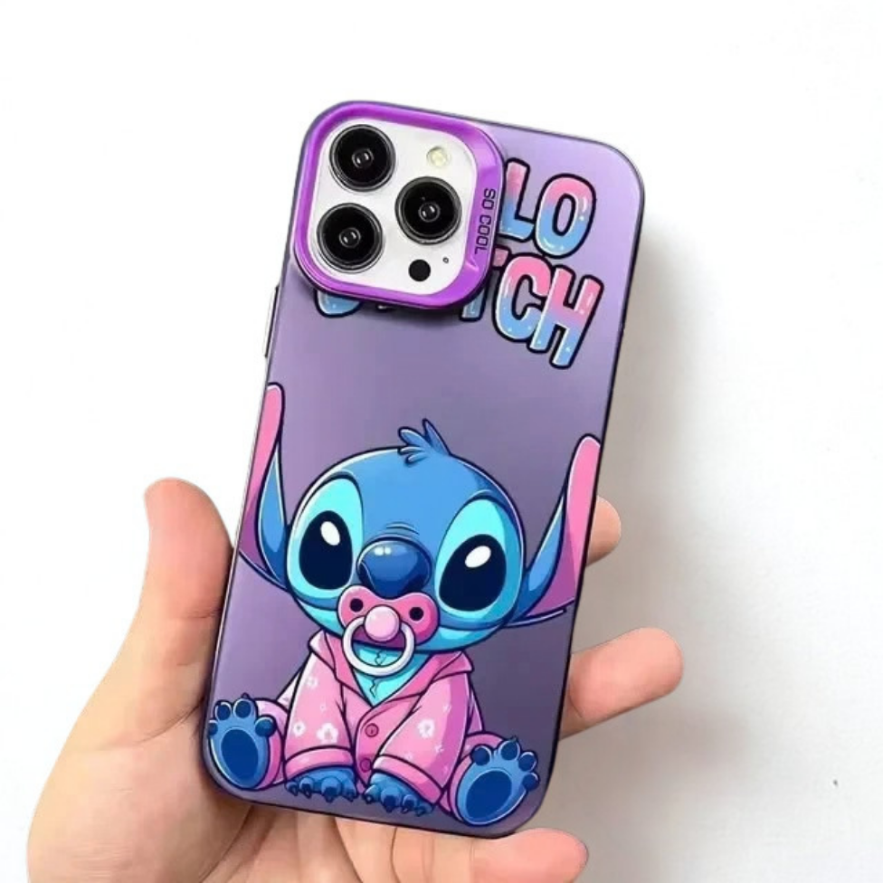 Coque de Téléphone Portable,Motif Stitch Dessin Animé, Imperméable et Souple pour Iphone 13 pro max