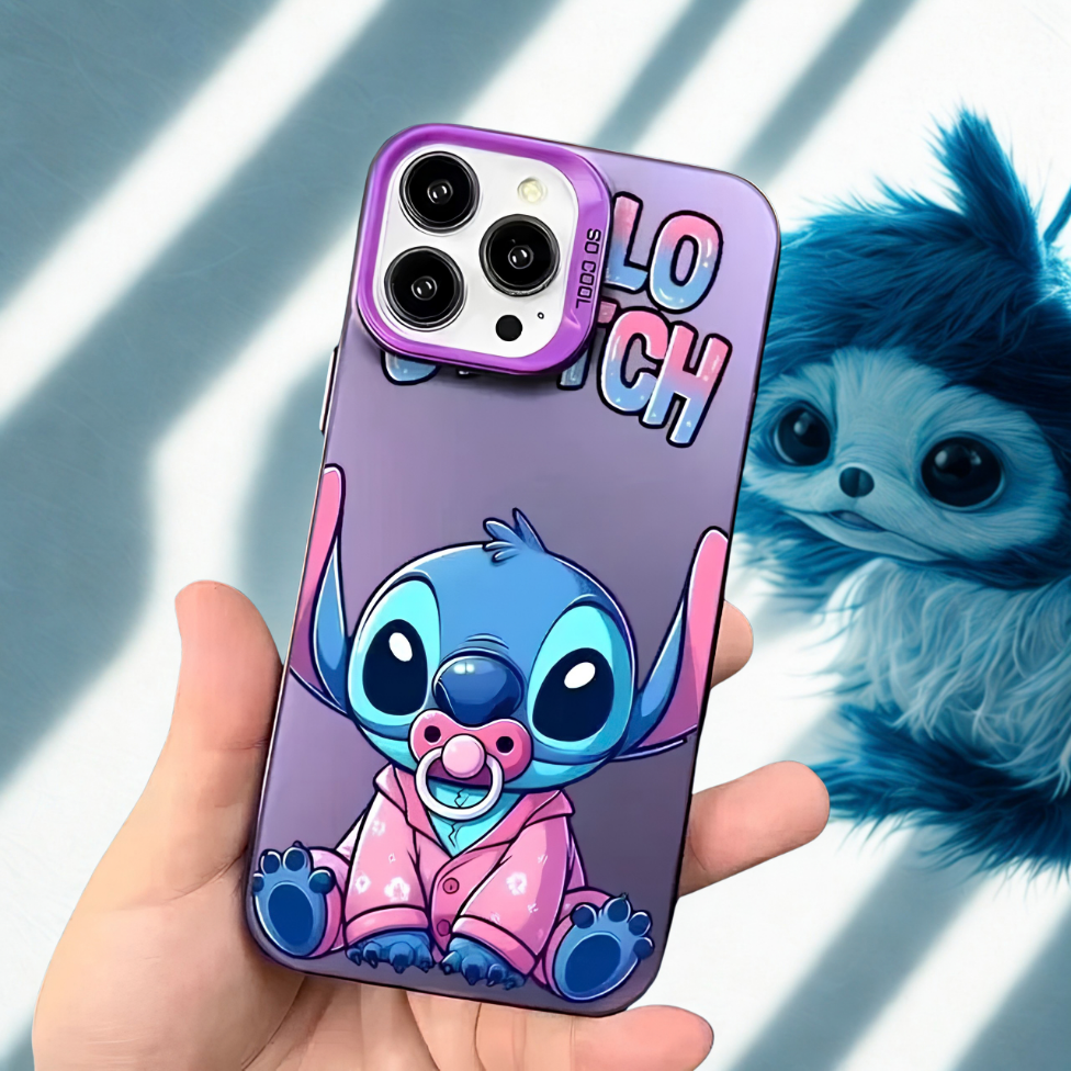 Coque de Téléphone Portable,Motif Stitch Dessin Animé, Imperméable et Souple pour Iphone 13 pro max – image 3