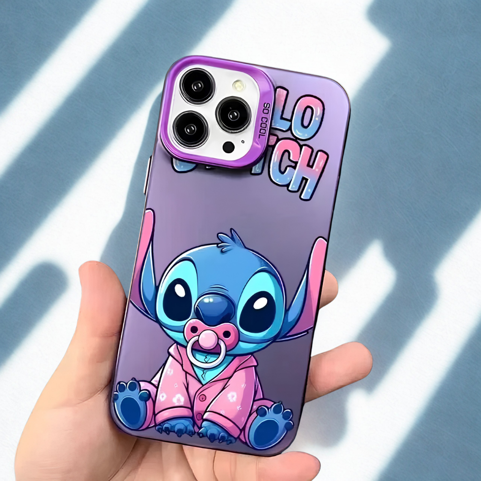 Coque de Téléphone Portable,Motif Stitch Dessin Animé, Imperméable et Souple pour Iphone 13 pro max – image 4