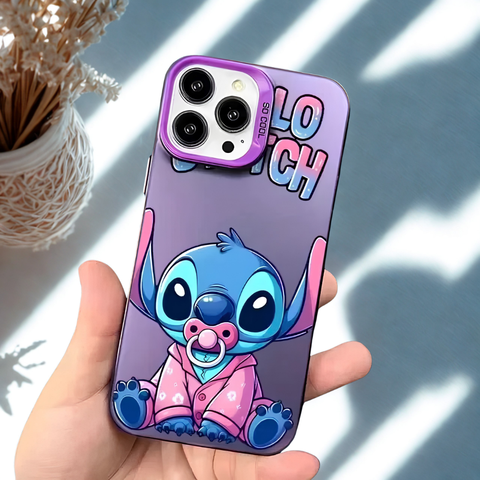 Coque de Téléphone Portable,Motif Stitch Dessin Animé, Imperméable et Souple pour Iphone 13 pro max – image 5