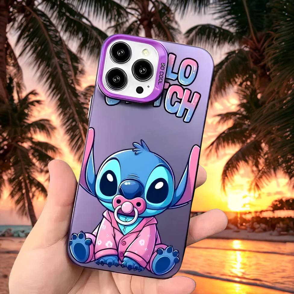 Coque de Téléphone Portable,Motif Stitch Dessin Animé, Imperméable et Souple pour Iphone 13 pro max – image 6