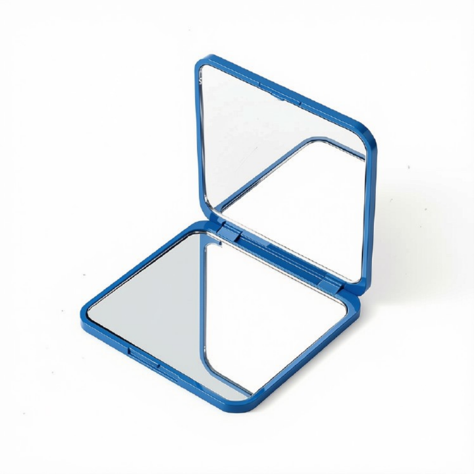Miroir de Poche Compact Carré Double Face,Pliant,pour Voyage, Idéal pour Cadeaux Femme et Fille – image 9