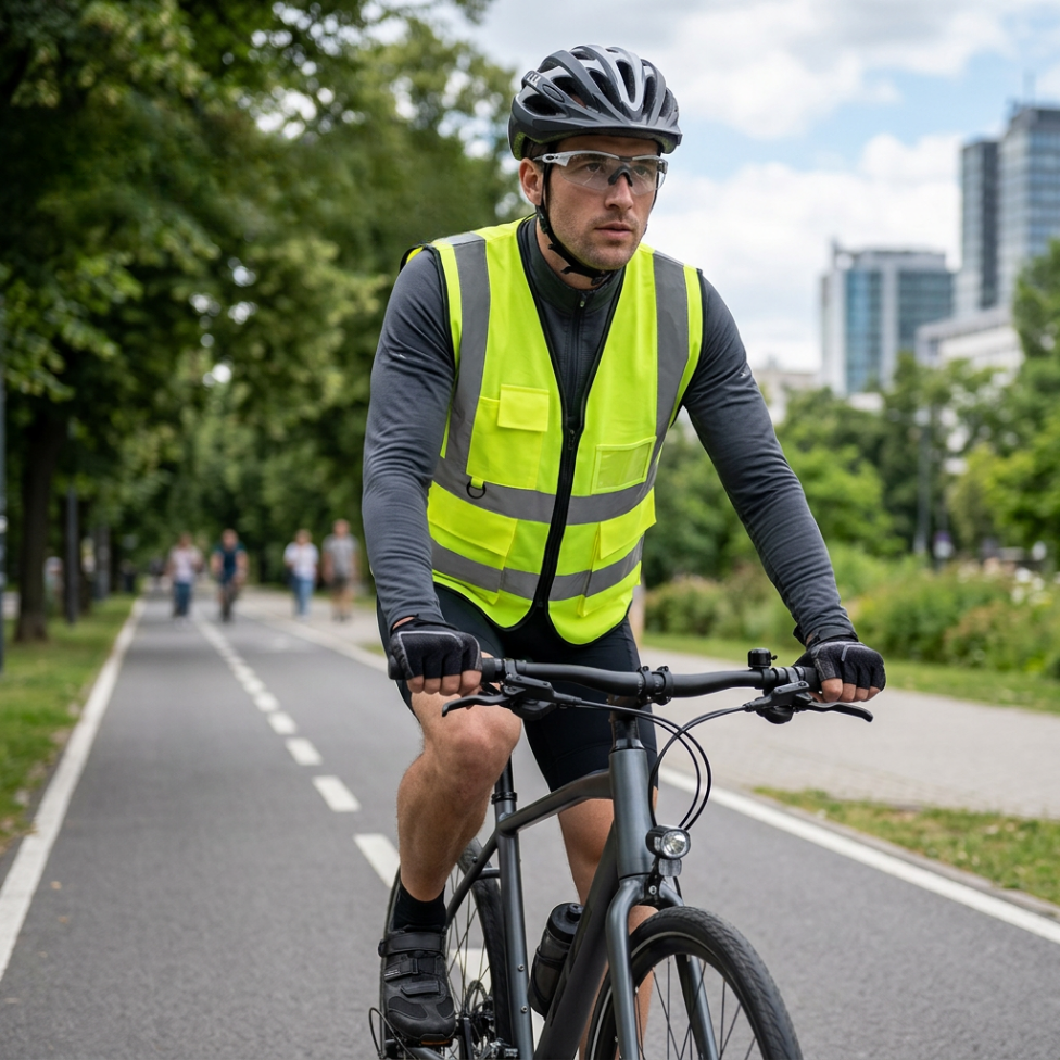 Gilet Rafraîchissant Haute Visibilité, Gilet de Sécurité