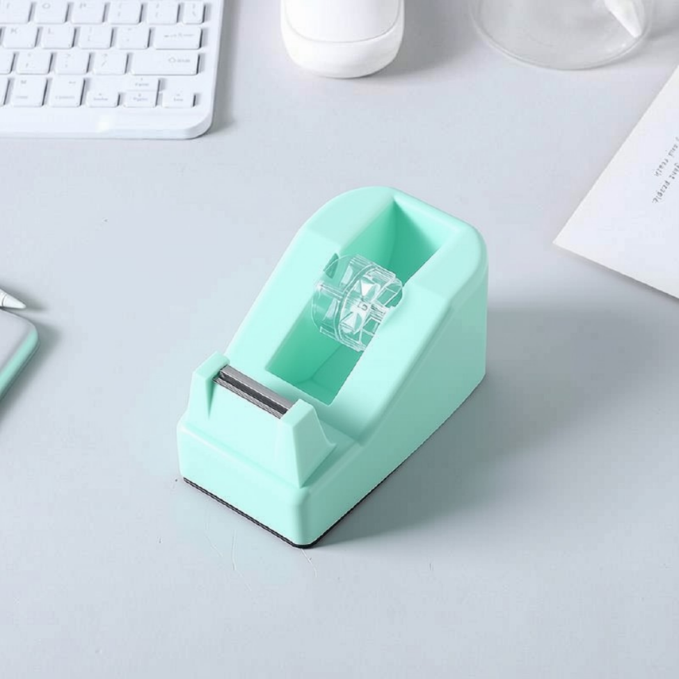Distributeur de Scotch en Plastique,Porte-Ruban Adhésif,Fournitures de Bureau – image 4