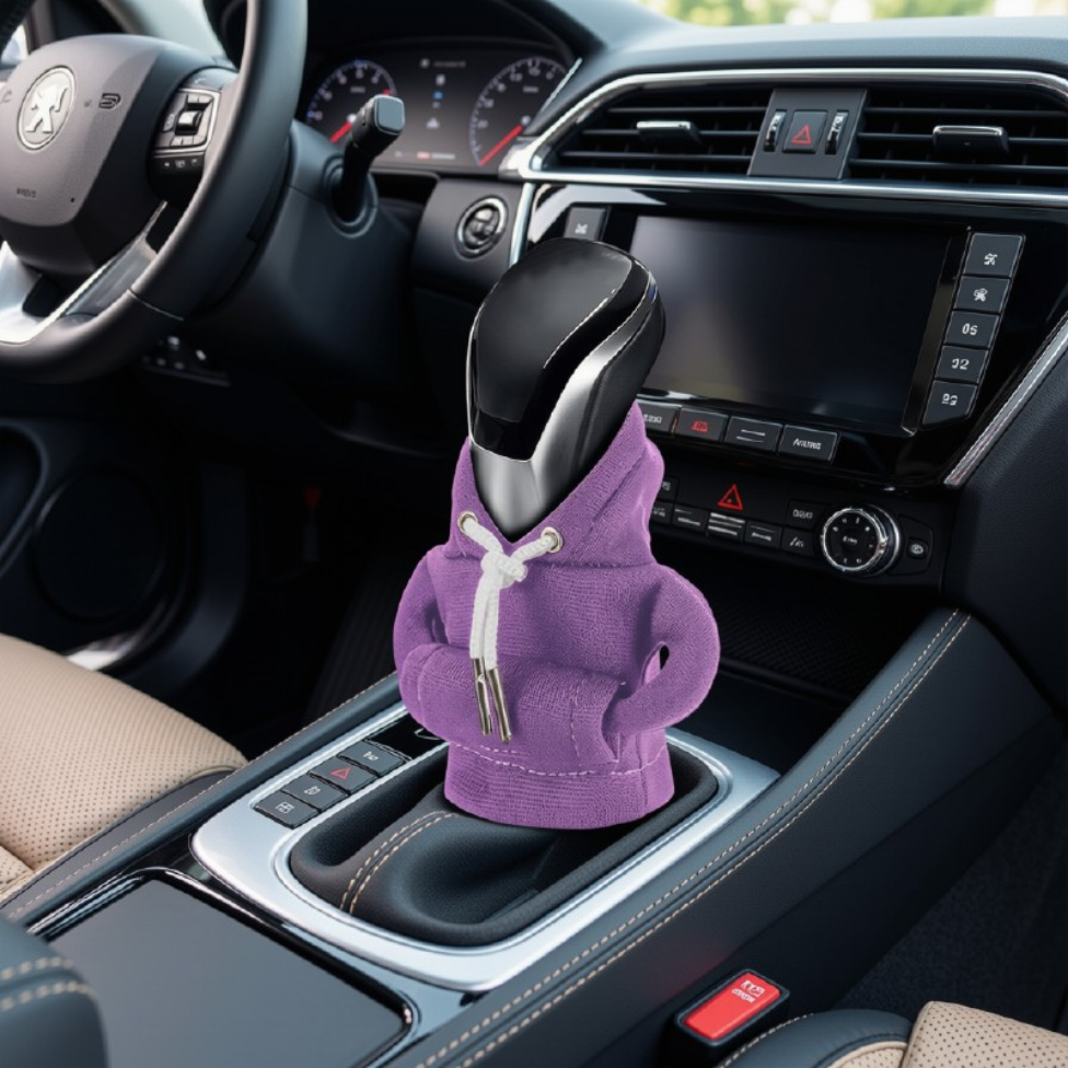 Joli Housse de Levier de Vitesse Universelle pour Voiture, Capuche pour Pommeau de Vitesse, Housse de Pommeau de Levier de Vitesse,Accessoires Voiture – image 3