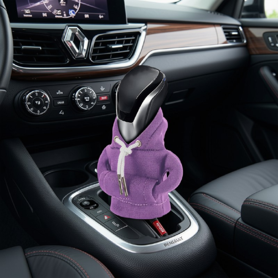 Joli Housse de Levier de Vitesse Universelle pour Voiture, Capuche pour Pommeau de Vitesse, Housse de Pommeau de Levier de Vitesse,Accessoires Voiture – image 4