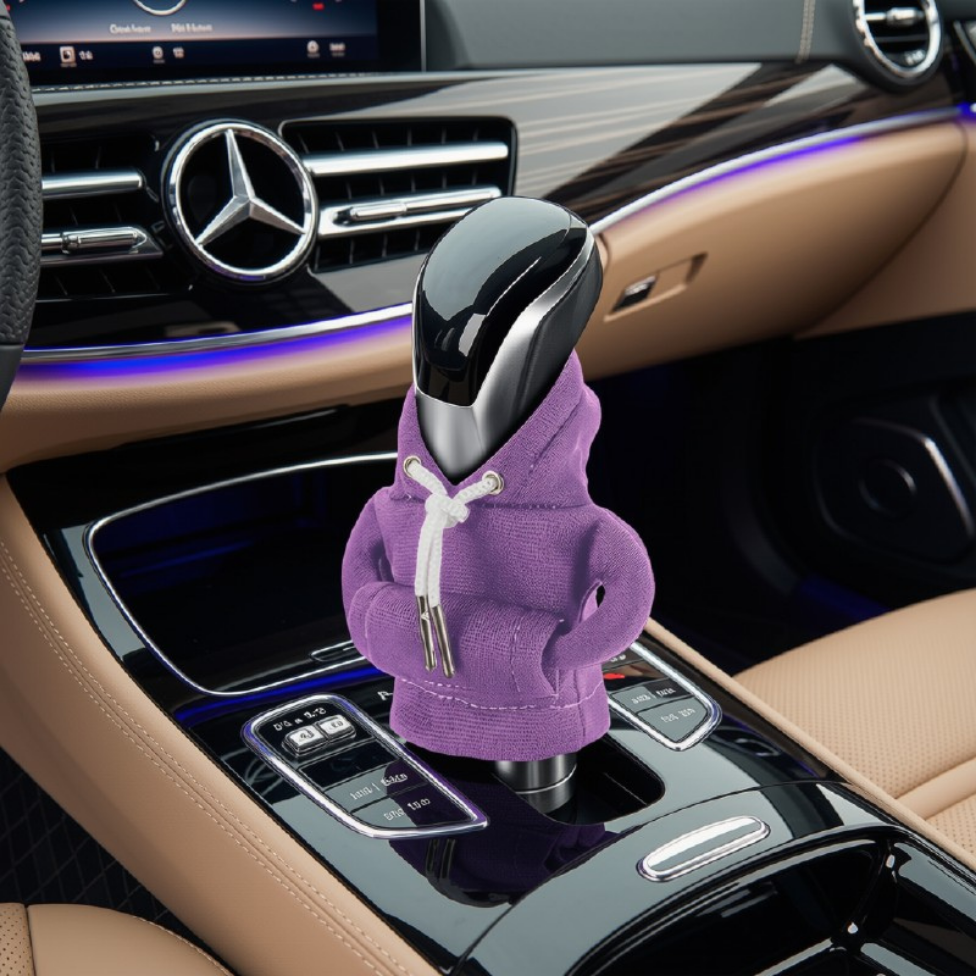 Joli Housse de Levier de Vitesse Universelle pour Voiture, Capuche pour Pommeau de Vitesse, Housse de Pommeau de Levier de Vitesse,Accessoires Voiture – image 5