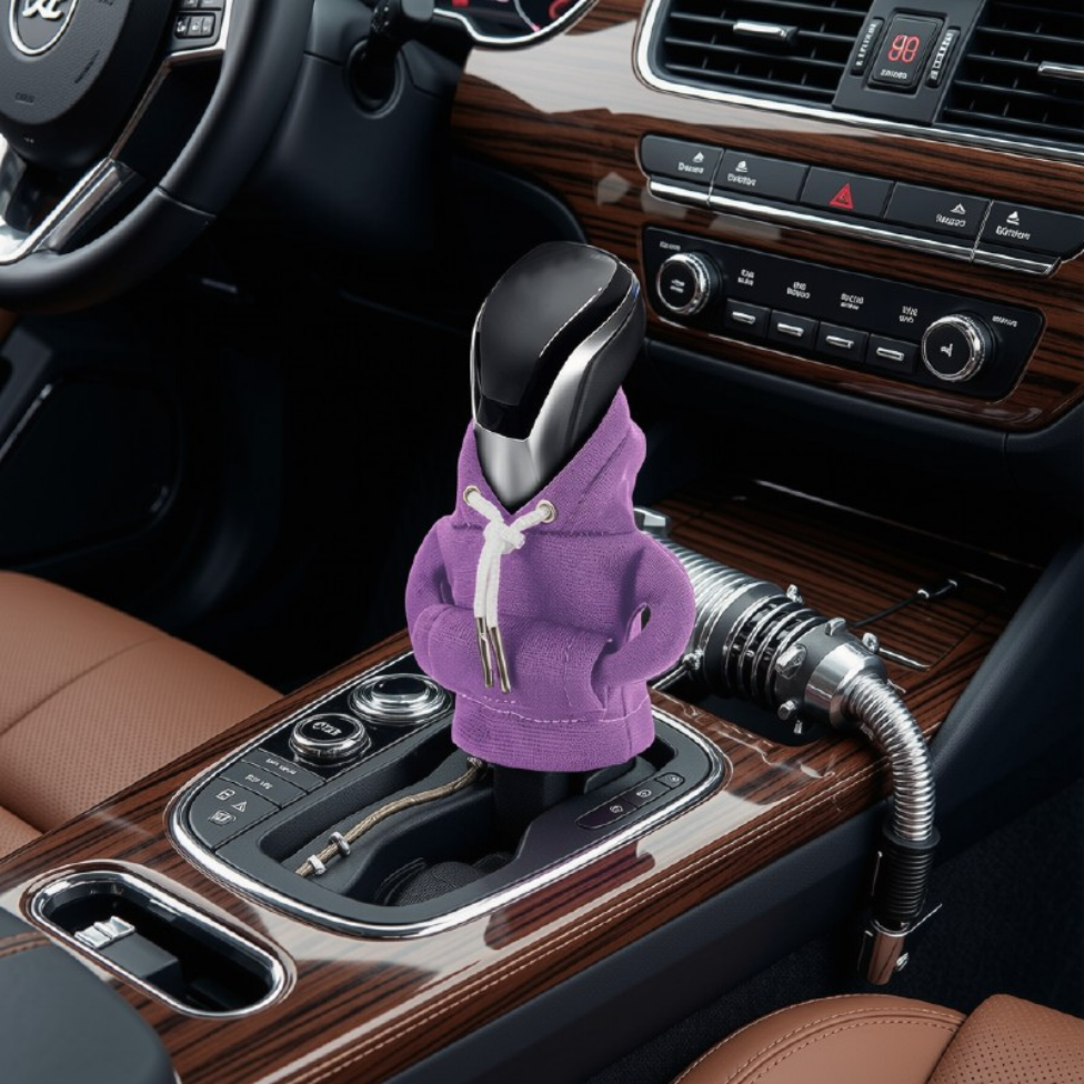 Joli Housse de Levier de Vitesse Universelle pour Voiture, Capuche pour Pommeau de Vitesse, Housse de Pommeau de Levier de Vitesse,Accessoires Voiture – image 6