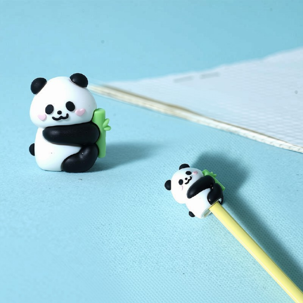 Taille-Crayon Rotatif Double/Simple à Motif Panda – image 6