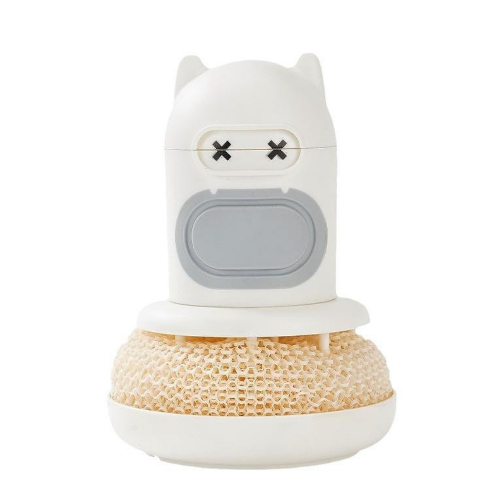 Brosse de Nettoyage à Distribution Automatique de Liquide, Haute Qualité, Créative, avec Manche, pour Cuisine – image 3
