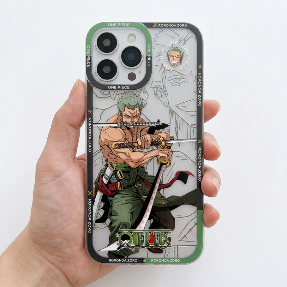 Coque de Téléphone Portable,Motif Luffy Mignon et Dessin Animé, Imperméable et Souple en TPU – image 6