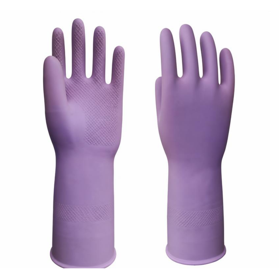 Gants de Nettoyage en Latex,Gants à Vaisselle, Antidérapants, Gants en Caoutchouc – image 4