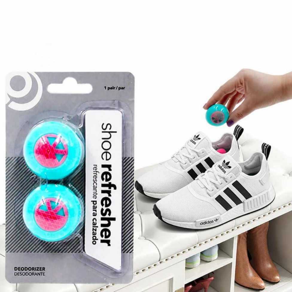 Lot de 2 Boules Désodorisantes pour Chaussures, Parfum Longue Durée, Éliminent les Odeurs,Désodorisant pour Chaussures