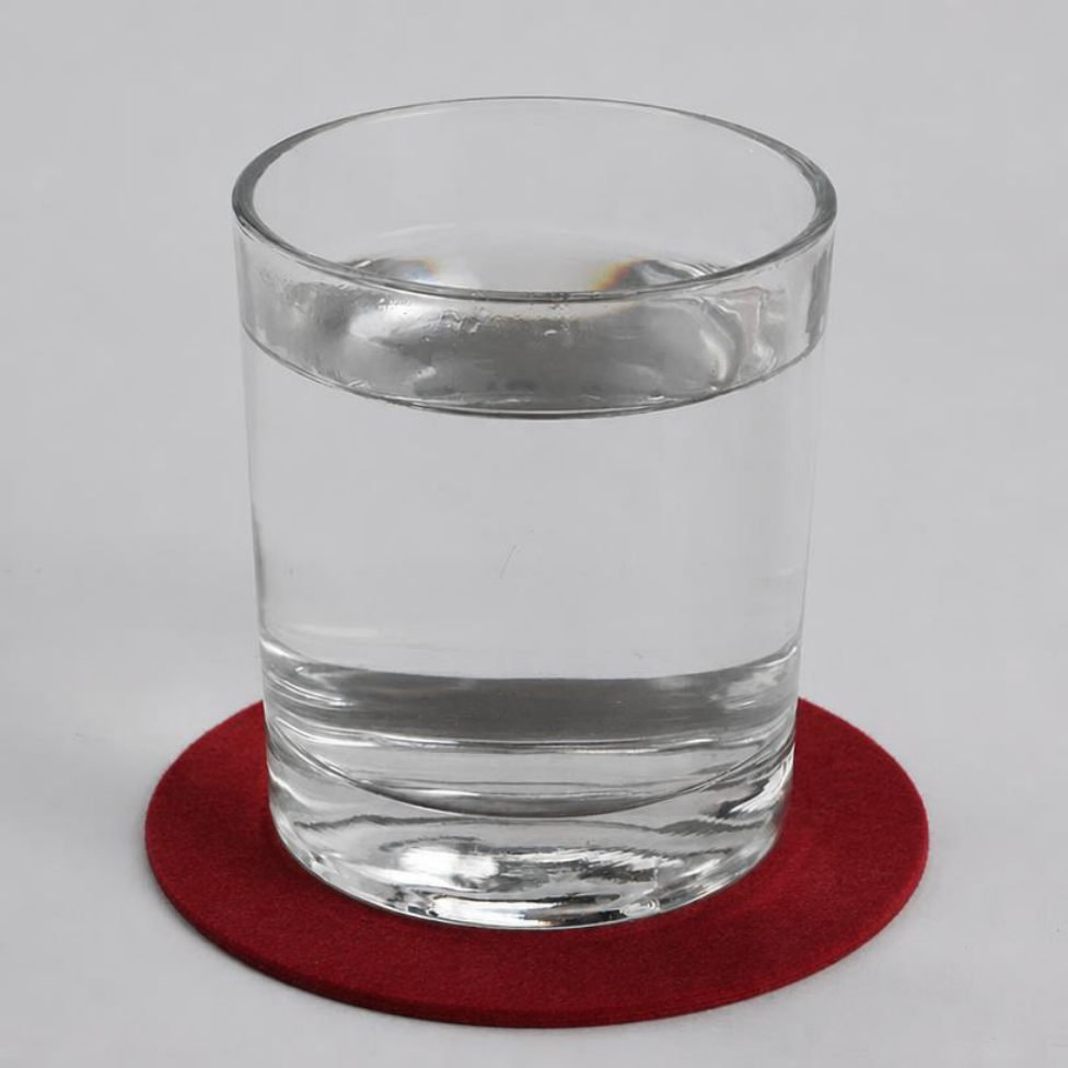 Lot de 4 Sous-Verre Rond en Silicone pour Tasse à Boisson – image 4