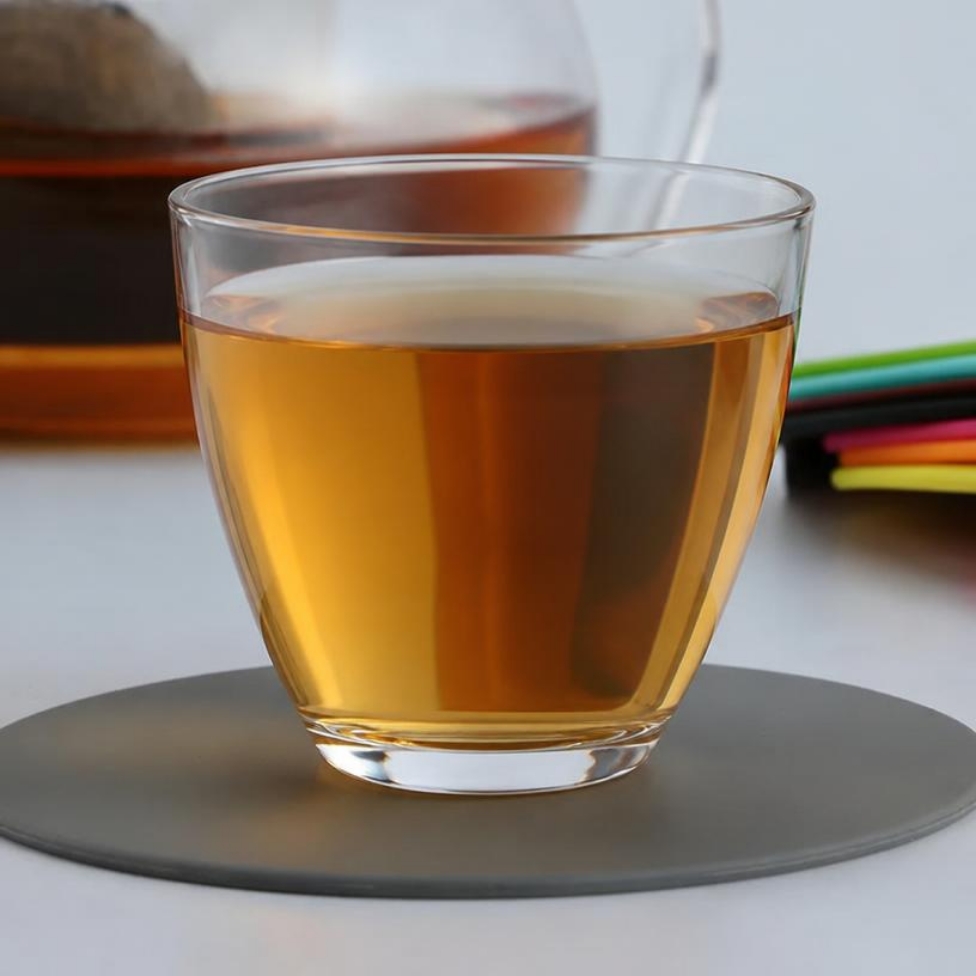 Lot de 4 Sous-Verre Rond en Silicone pour Tasse à Boisson – image 5