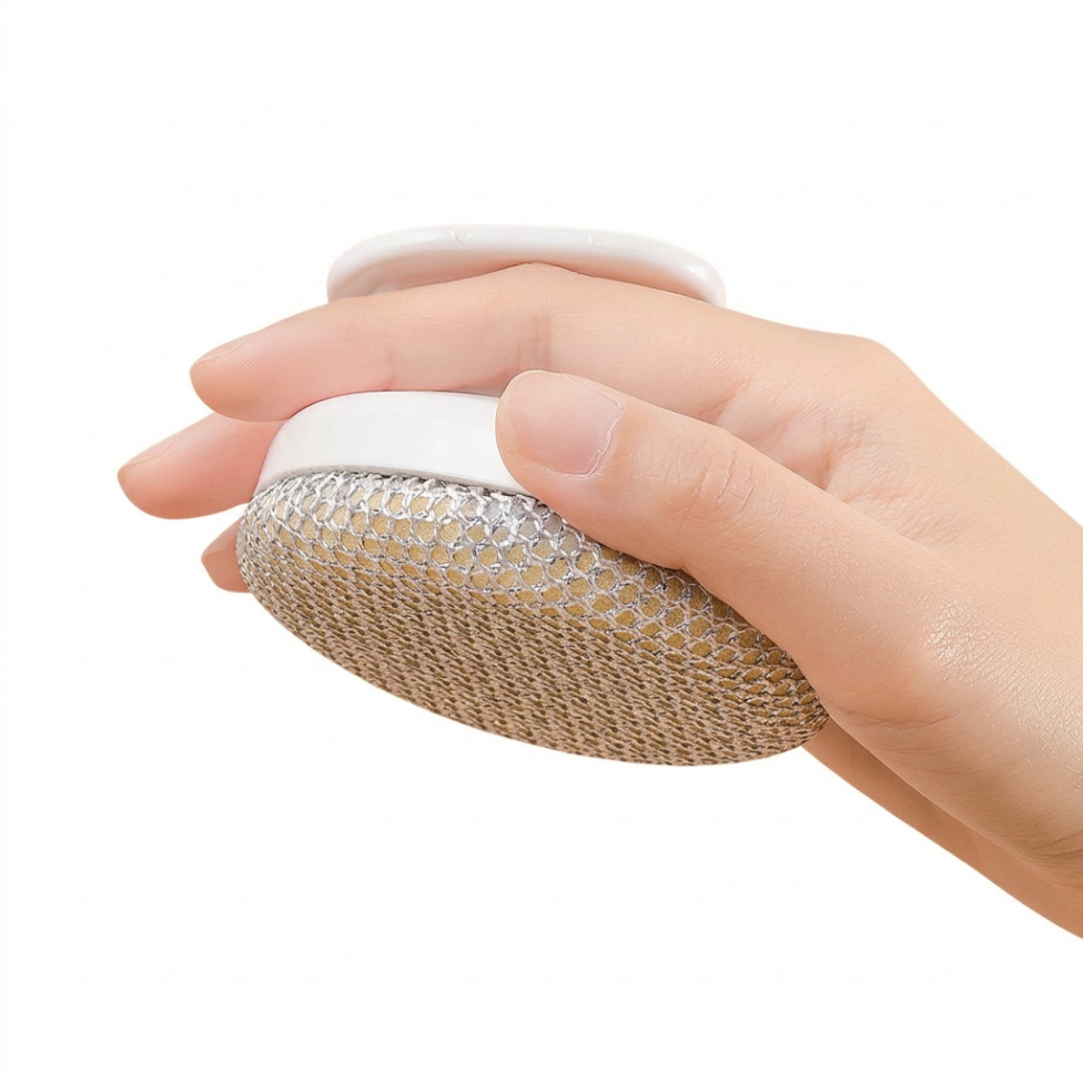Lot de 2 Brosses à Vaisselle en Tissu Métallique d'Acier avec Poignée,Brosse Nettoyage Vaisselle – image 5
