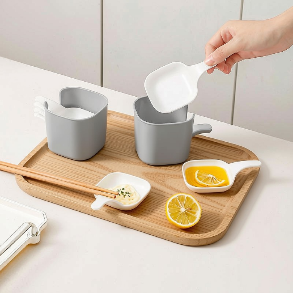 Mini Plat à Sauce, Bol à Sauce, Mini-Assiette à Apéritif – image 6