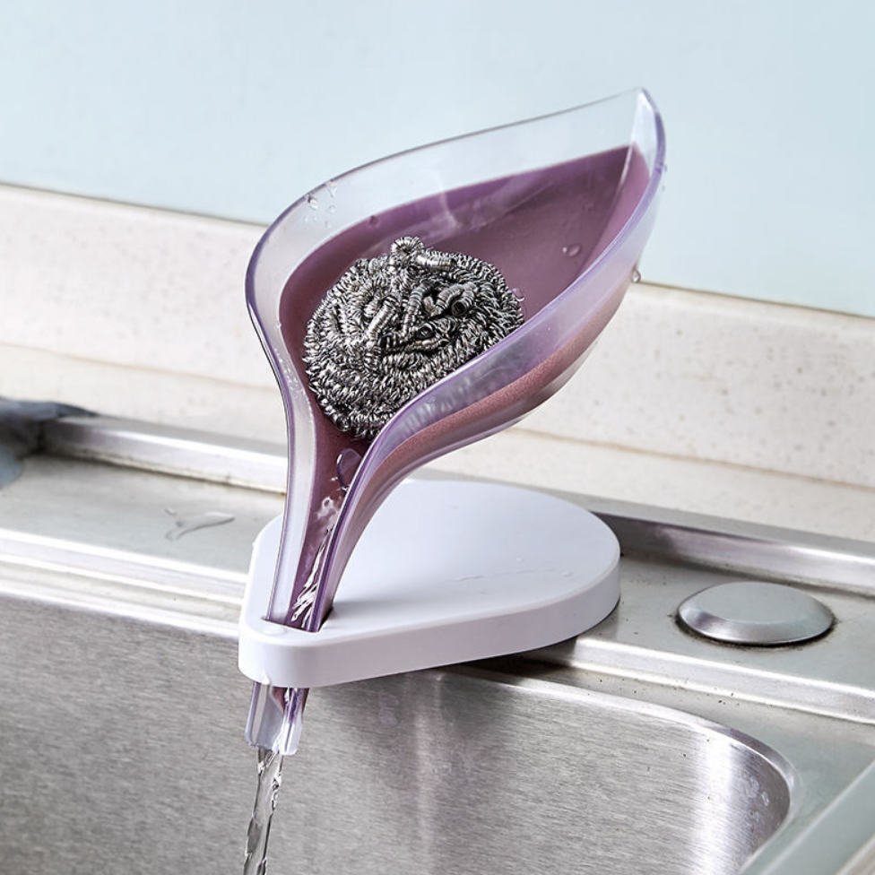 Boîte à Savon en Forme de Feuille pour Toilette, Salle de Bain – image 3