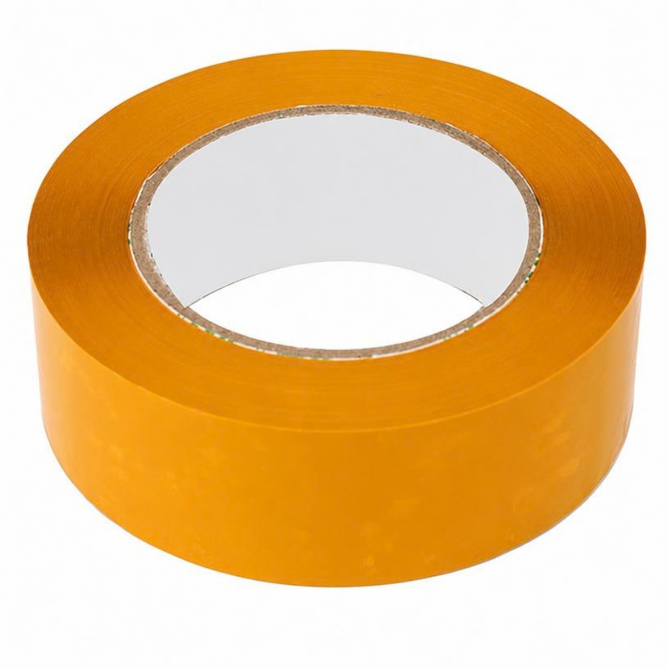 Lot de 2 Rouleaux de Ruban Adhésif Jaune pour Emballage,Scotch d'Emballage Carton – image 3