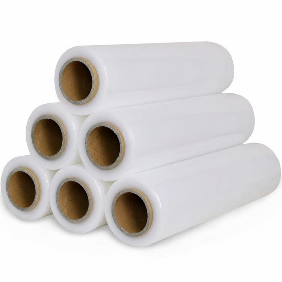 Film d'Emballage Rétractable en Plastique Souple Transparent,Film de Protection en PE Épais pour Emballage