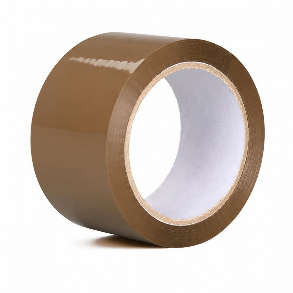 Lot de 2 Rubans d'Emballage de Colis Brun Clair 48MM X 66 M,Scotch pour Carton – image 3