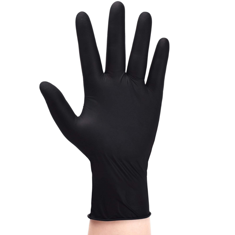 Gants en Nitrile Épais Jetables Noirs,Gants d'Examen,Gants de Cuisine – image 3
