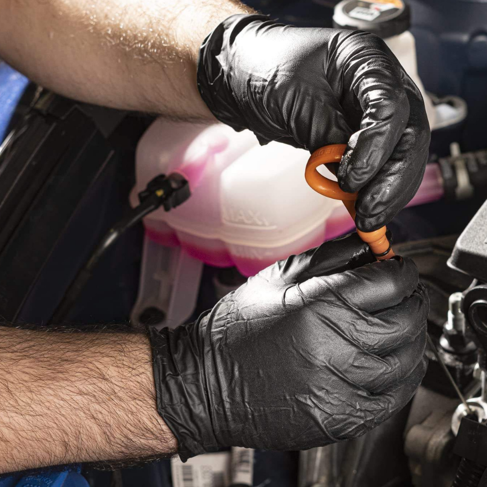 Gants en Nitrile Épais Jetables Noirs,Gants d'Examen,Gants de Cuisine – image 6