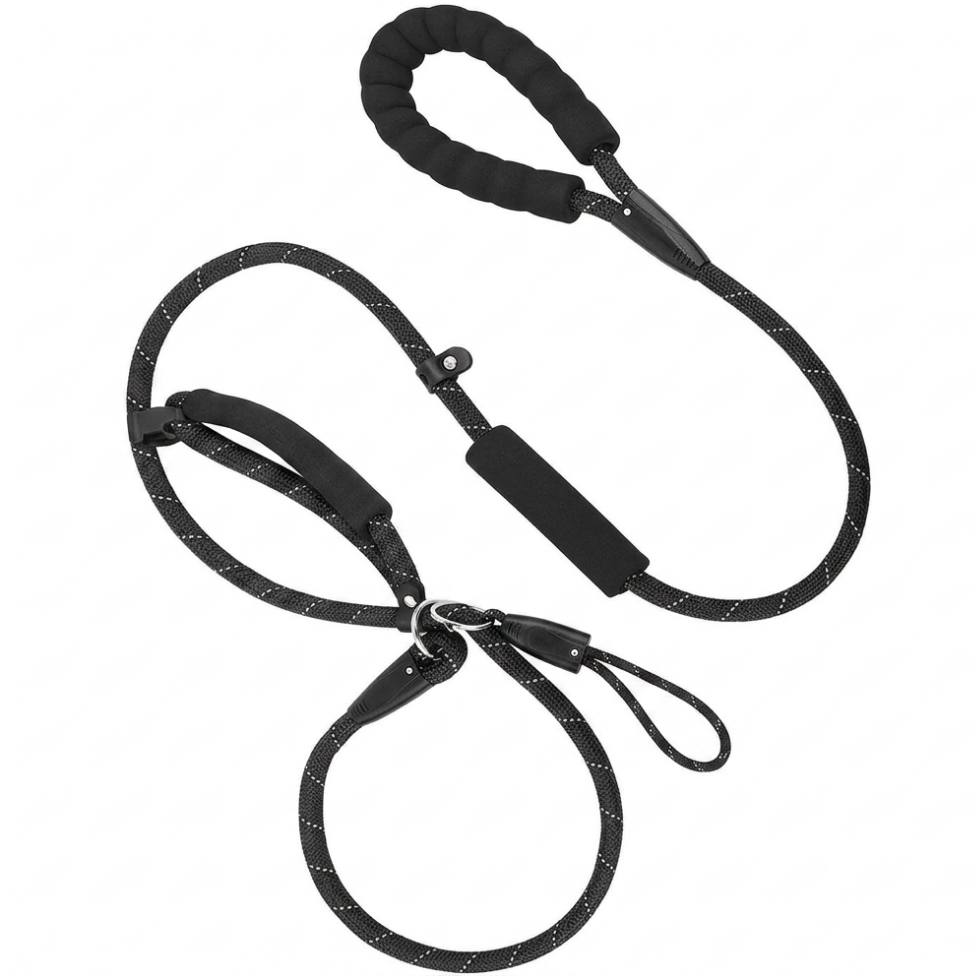 Laisse de Dressage pour Chien de Haute Qualité, Long Laisse avec Poignée Rembourrée et Longueur Réglable – image 6