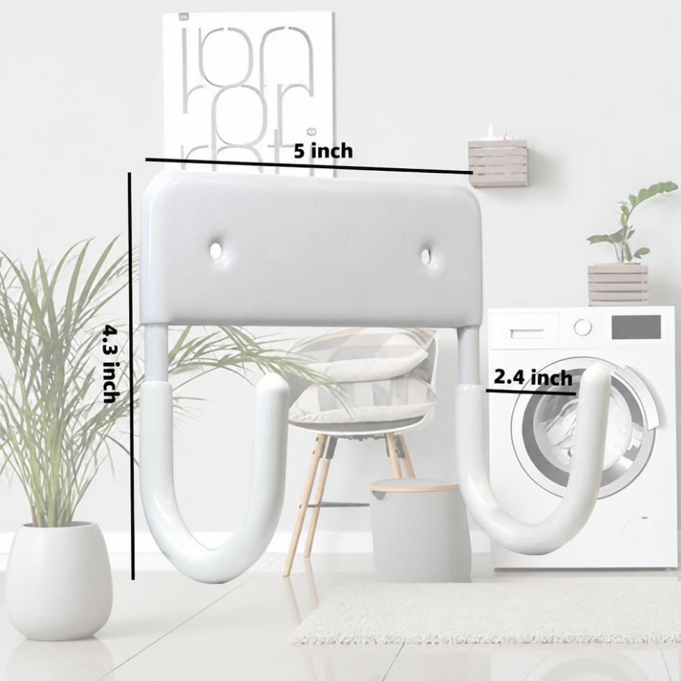 Support de Planche à Repasser,Organisateur Support Mural pour Buanderies,Support de Rangement,Étagère Suspendue,Accessoires Maison – image 3