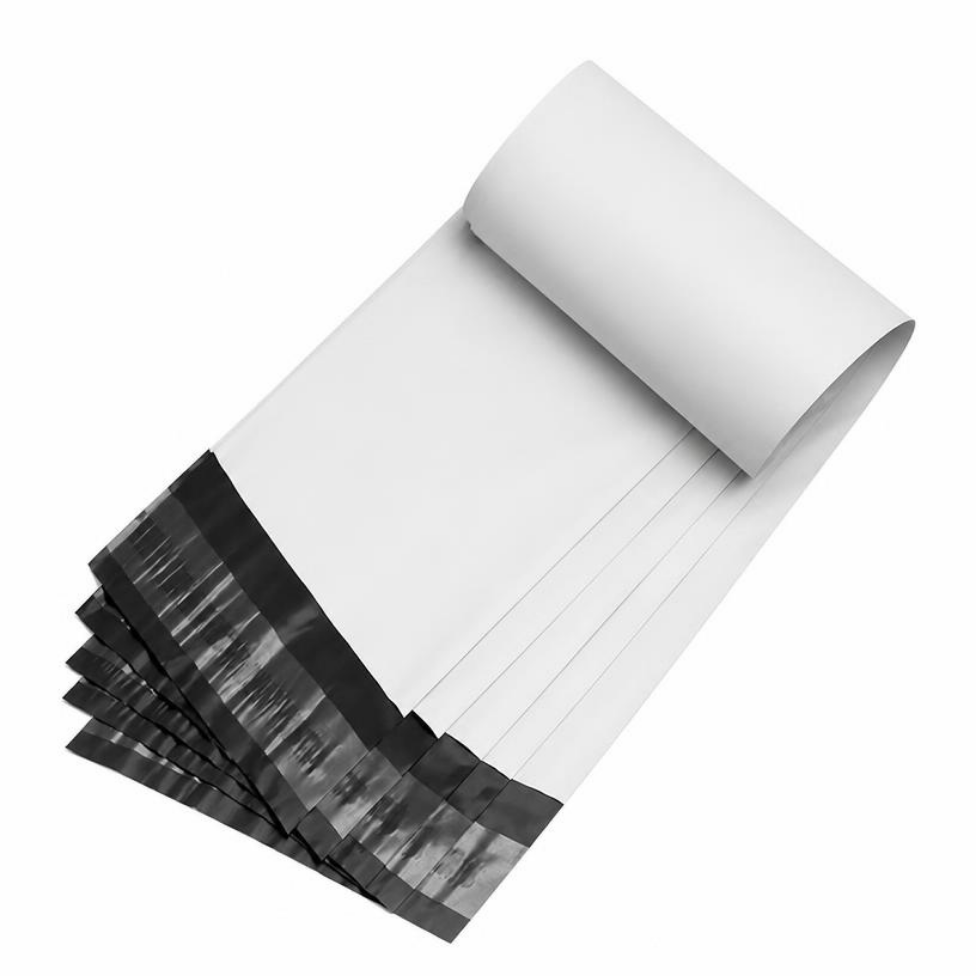 Lot de 12 Enveloppes en Polyéthylène Blancs, Résistants, Auto-Adhésifs pour Courrier Express et Expédition – image 6