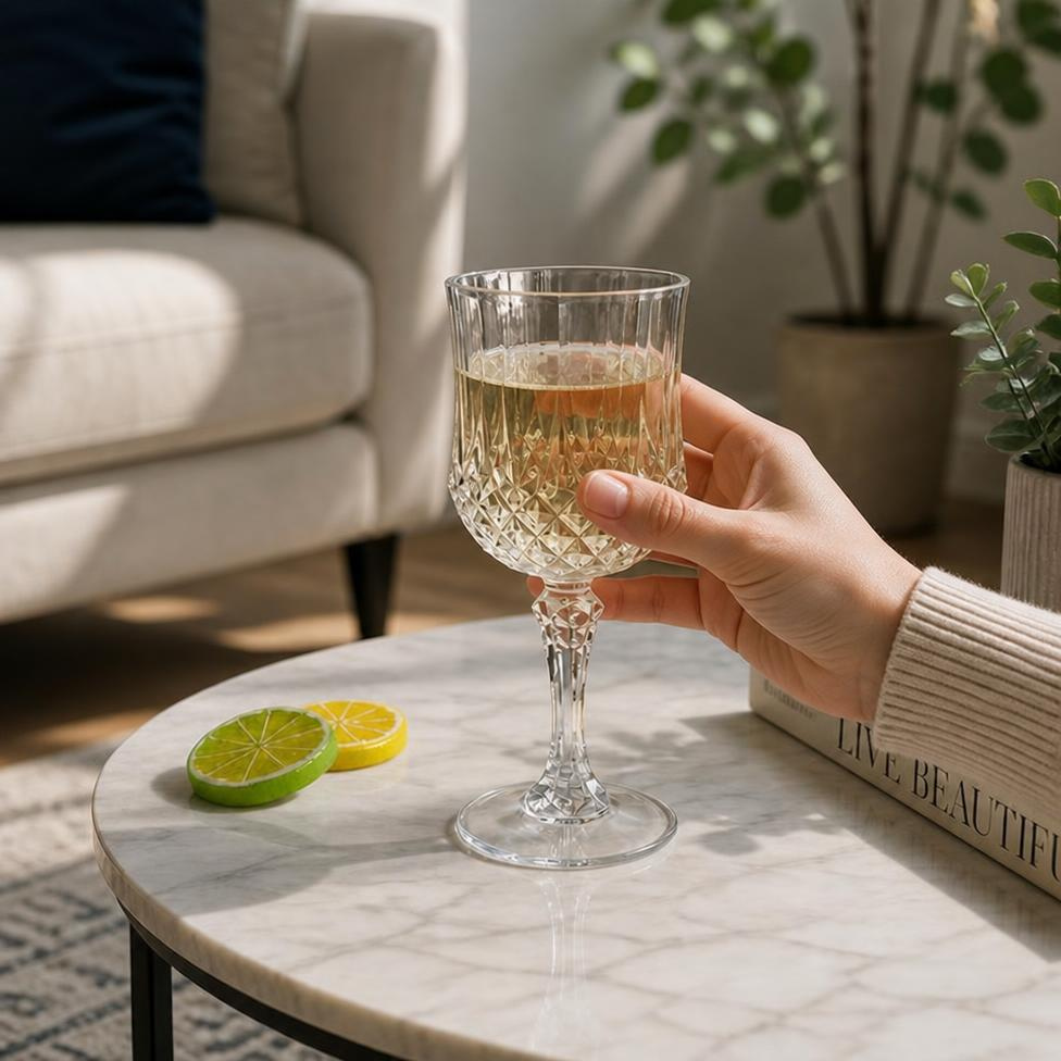 Lot de 3 Verres en Plastique , Élégants et Modernes, pour Fête et Mariage – image 2
