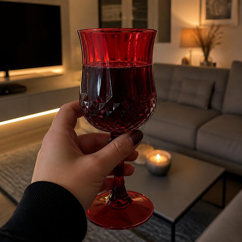 Lot de 3 Verres en Plastique , Élégants et Modernes, pour Fête et Mariage – image 3