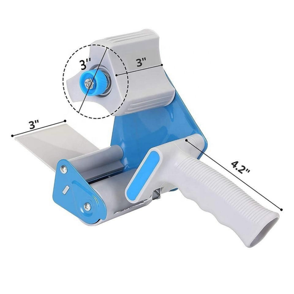 Distributeur de Ruban Adhésif de 48 mm, Coupe-Ruban Adhésif Métallique de 2 Pouces, Distributeur de Scotche pour Emballage – image 3