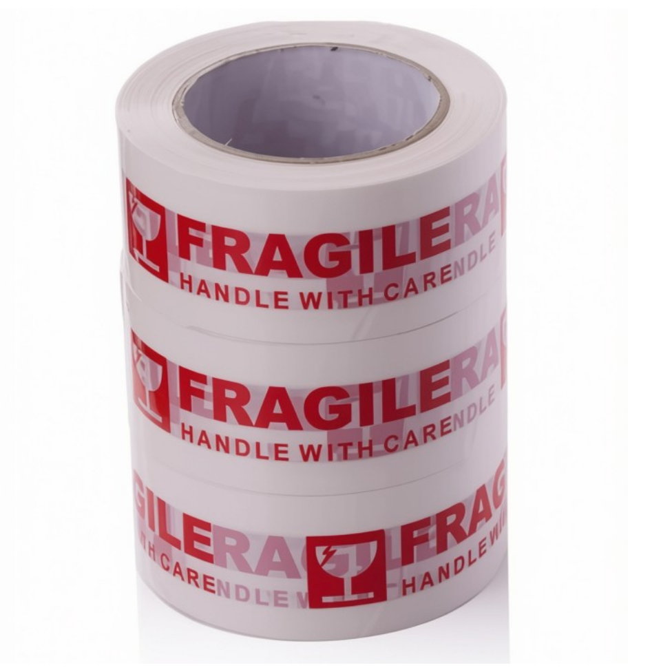 Ruban d'Emballage pour Expédition, Objets Fragile, Manipuler avec Soin,Scotch pour Carton – image 2