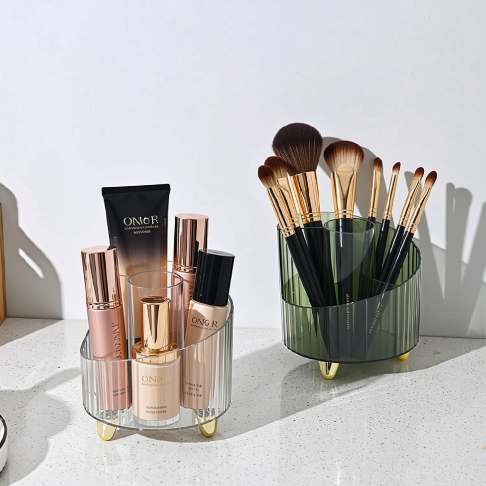 Organiseur Rotatif 360 pour Cosmétique,Rangement,Bureau,Maquillage